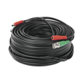 Cable Coaxial Armado con Conector BNC (Video) y Alimentación / Longitud de 30 mts / Optimizado para Cámaras 4K / Uso en Interior.