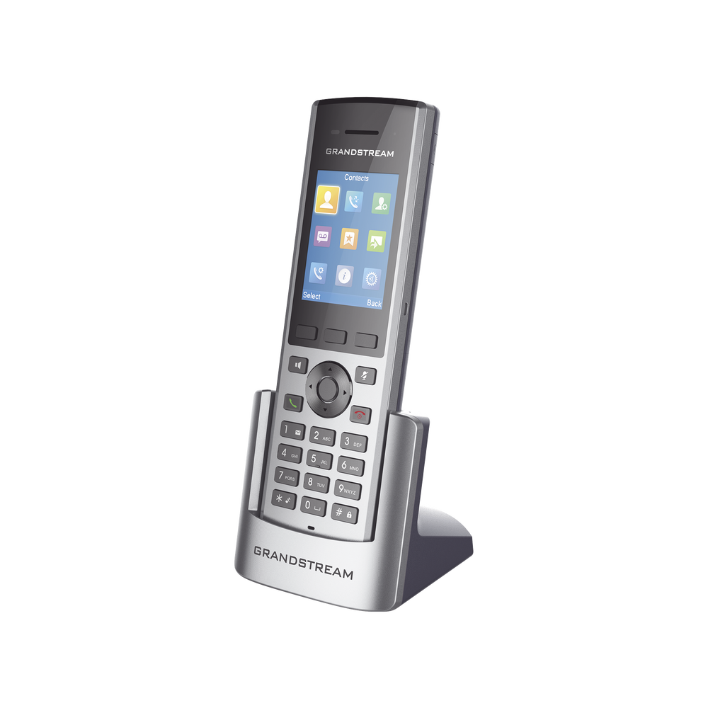 Teléfono HD con tecnología DECT largo alcance, con pantalla a color LCD  
