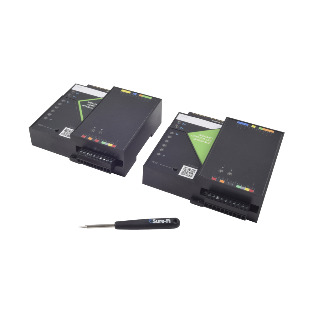 Wireless Transmitter and Receiver / 1 Wiegand / 2 Relays / 2 Inputs / Crosses 2 KM Any Construction or Material / Up to 80KM Line of Sight