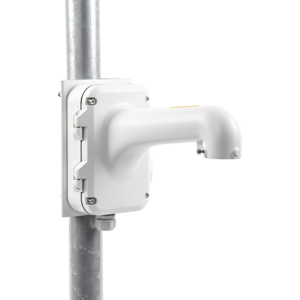 Pole Mount for Hikvision Domes / White / Outdoor Use