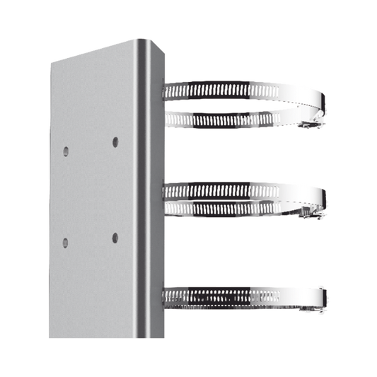 Montaje de Poste para Domo PTZ de Acero Inoxidable para Cámaras Hikvision