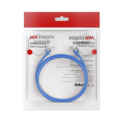 Patch Cord / 2 Metros / Cat 6 / Color Azul / Cat6 U/UTP (UTP)