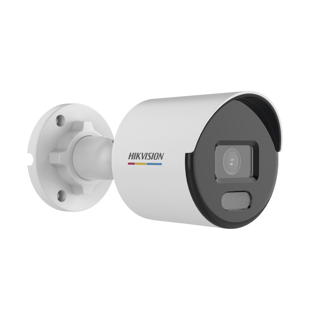 Bala IP 2 Megapixel / ACUSENSE Lite (Detección de Movimiento en Humanos y Vehículos)  / Lente 2.8 mm / Luz Blanca 30 mts / Imagen a Color 24/7 / Exterior IP67 /  WDR 120 dB / PoE / ONVIF