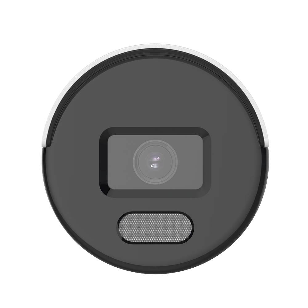 Bala IP 2 Megapixel / ACUSENSE Lite (Detección de Movimiento en Humanos y Vehículos)  / Lente 2.8 mm / Luz Blanca 30 mts / Imagen a Color 24/7 / Exterior IP67 /  WDR 120 dB / PoE / ONVIF
