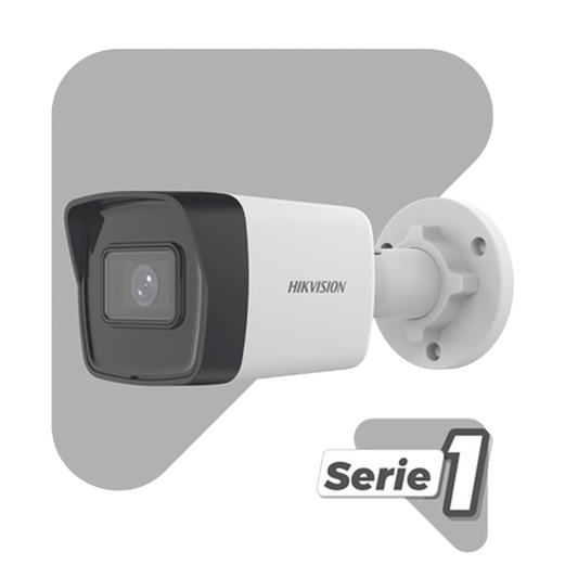 Bala IP 4 Megapixel / ACUSENSE Lite (Detección de Humanos) / Lente 2.8 mm  / 30 mts IR EXIR 2.0 / Exterior IP67 / WDR 120 dB / PoE