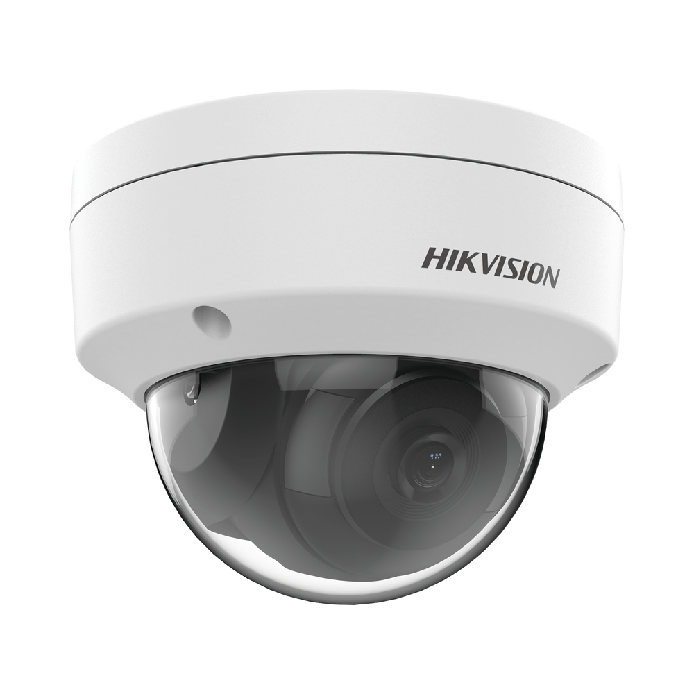 4 Megapixel IP Dome / 2.8 mm Lens / 30 m IR / WDR 120 dB / Outdoor IP67 IK10 / Hik-Connect P2P / H.265+ / PoE / Onvif