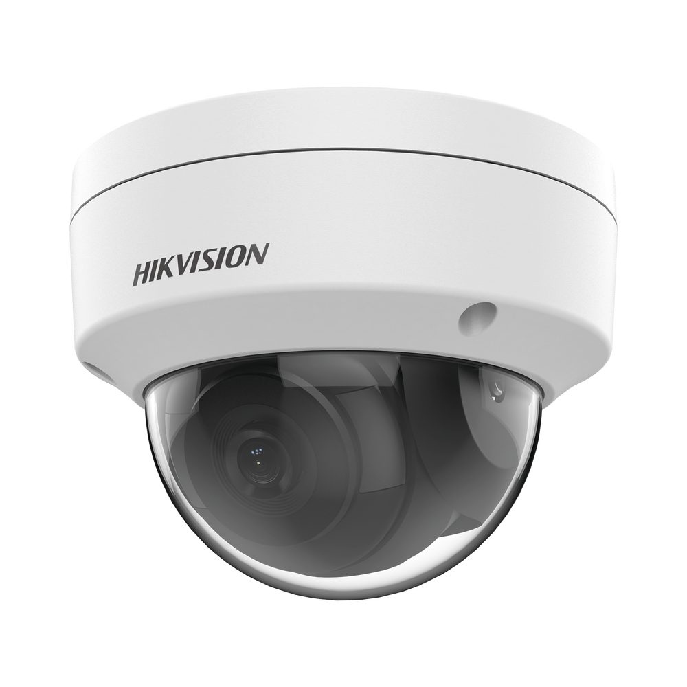 Domo IP 4 Megapixel / Lente 2.8 mm / 30 mts IR / WDR 120 dB / Exterior IP67 IK10 / Hik-Connect P2P / H.265+ / PoE / Onvif