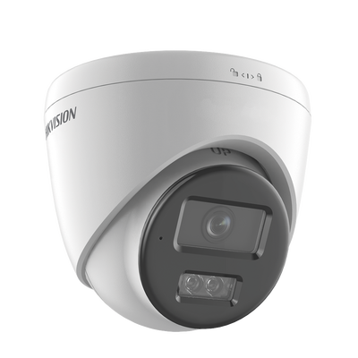 Domo IP 4 Megapixel / Lente 2.8 mm / Dual Light (30 mts IR + 30 mts Luz Blanca) / Micrófono Integrado / Antivandálico IK