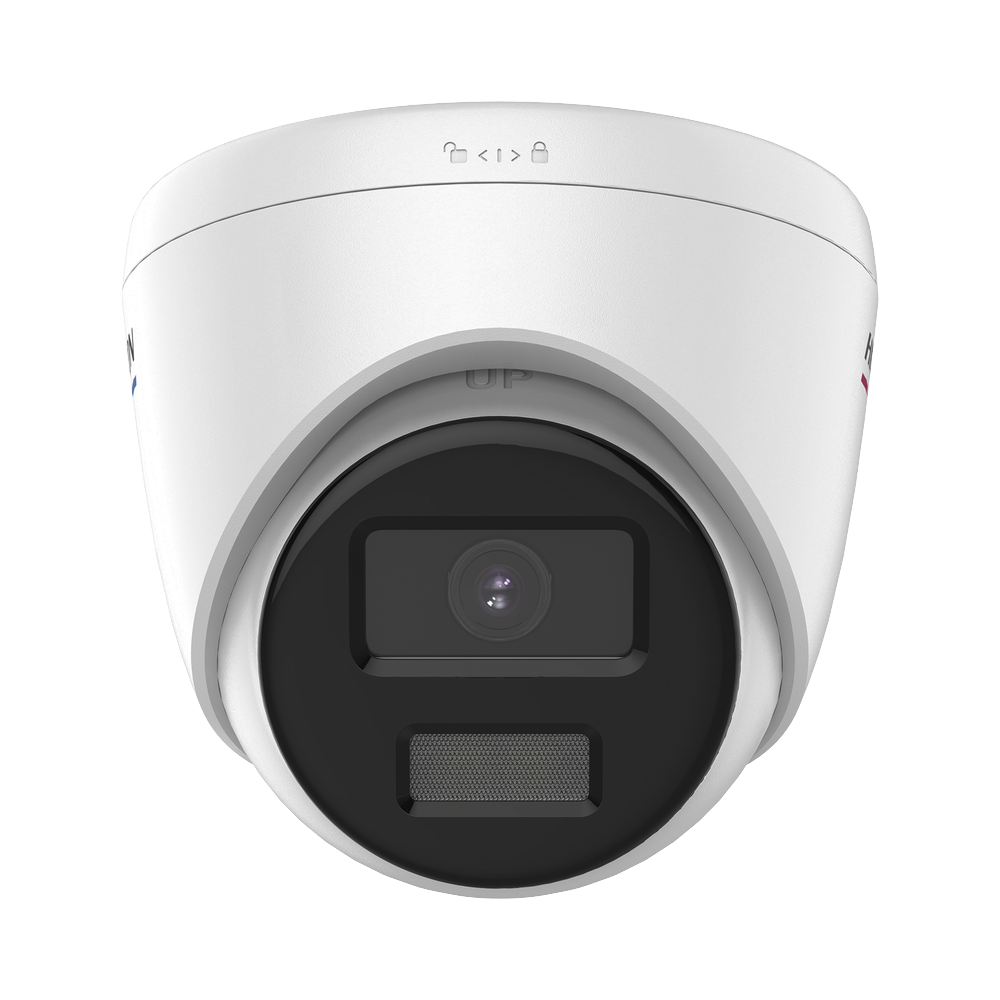 Turret IP 4 Megapixel / Imagen a Color 24/7 / PoE / Lente 2.8 mm / Luz Blanca 30 mts / Exterior IP67 / WDR 120 dB / H.265+ / Onvif