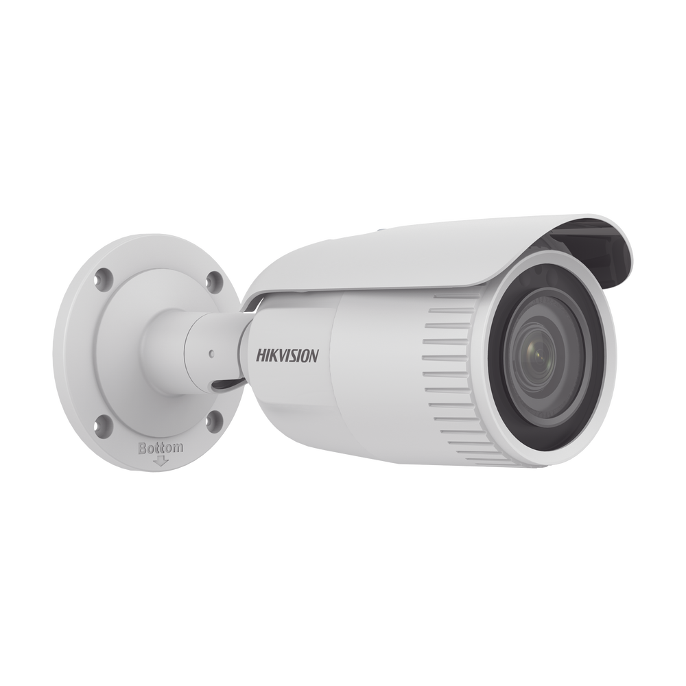 Bala IP 4 Megapixel / Lente Mot. 2.8 - 12 mm / 30 mts IR / H.265+ / Micro SD 256 GB / Exterior IP67 / WDR 120 dB / Metal  / PoE / Onvif