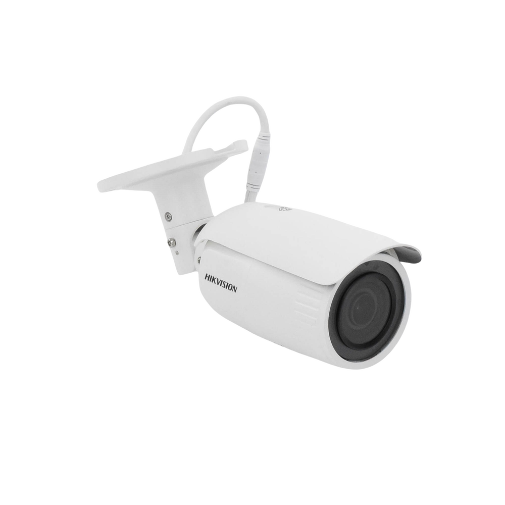 Bala IP 4 Megapixel / Lente Mot. 2.8 - 12 mm / 30 mts IR / H.265+ / Micro SD 256 GB / Exterior IP67 / WDR 120 dB / Metal  / PoE / Onvif