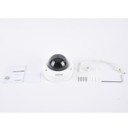 Domo IP 4 Megapixel / Lente Mot. 2.8 - 12 mm / 30 mts IR / H.265+ / Micro SD 256 GB / Exterior IP67 / IK10 / WDR 120 dB / Metal / PoE