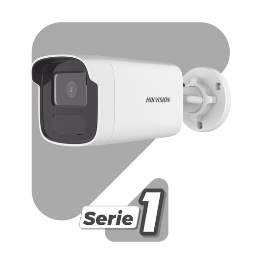 Bala IP 4 Megapíxel / ACUSENSE Lite (Detección de Humanos)  / Lente 4 mm / 50 Mts IR EXIR 2.0 / Exterior IP67 / WDR 120 dB / PoE / Onvif