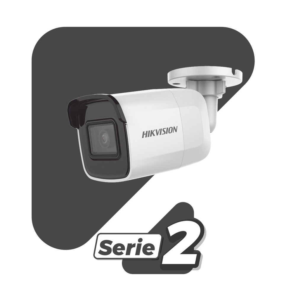 Bala IP 2 Megapixel / Lente 2.8 mm / 30 mts IR EXIR / Exterior IP67 / WDR 120 dB / Micro SD / Videoanaliticos / PoE / Onvif