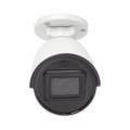 Bala IP 4 Megapixel / Lente 2.8 mm / 40 mts IR EXIR / Exterior IP67 / WDR 120 dB / PoE / Micrófono Integrado / Videoanaliticos (Filtro de Falsas Alarmas) / Ultra Baja Iluminación / Metal