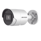Bala IP 4 Megapixel / Lente 2.8 mm / 40 mts IR EXIR / Exterior IP67 / WDR 120 dB / PoE / Micrófono Integrado / Videoanaliticos (Filtro de Falsas Alarmas) / Ultra Baja Iluminación / Metal