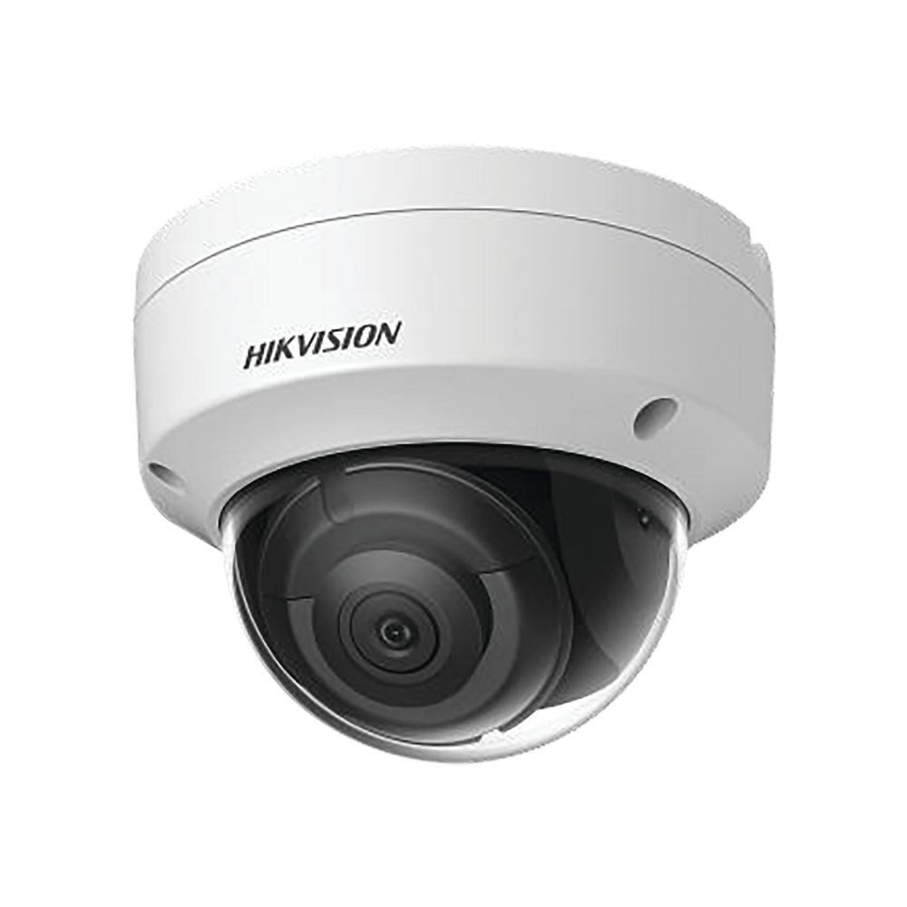 Domo IP 4 Megapixel / Lente 2.8 mm / 30 mts IR EXIR / Exterior IP67 / IK10 /  WDR 120 dB / PoE / Videoanaliticos (Filtro de Falsas Alarmas) / Ultra Baja Iluminación / Entrada y Salida de Audio y Alarma