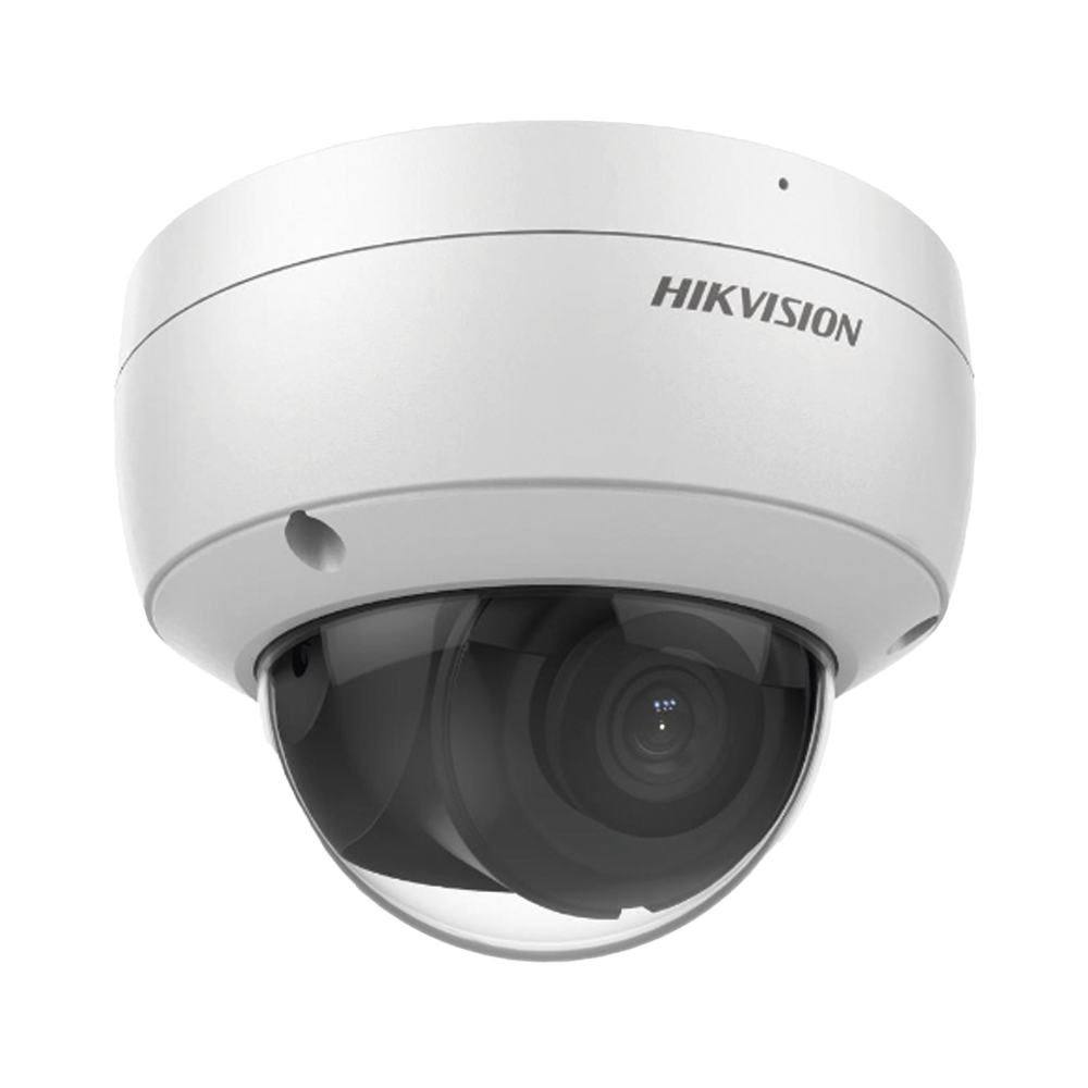 Domo IP 8 Megapixel (4K)/ Lente 2.8 mm / 30 mts IR EXIR / Exterior IP67 / IK10 / WDR 120 dB / PoE / Videoanaliticos (Filtro de Falsas Alarmas) / Ultra Baja Iluminación / Micrófono Interconstruido