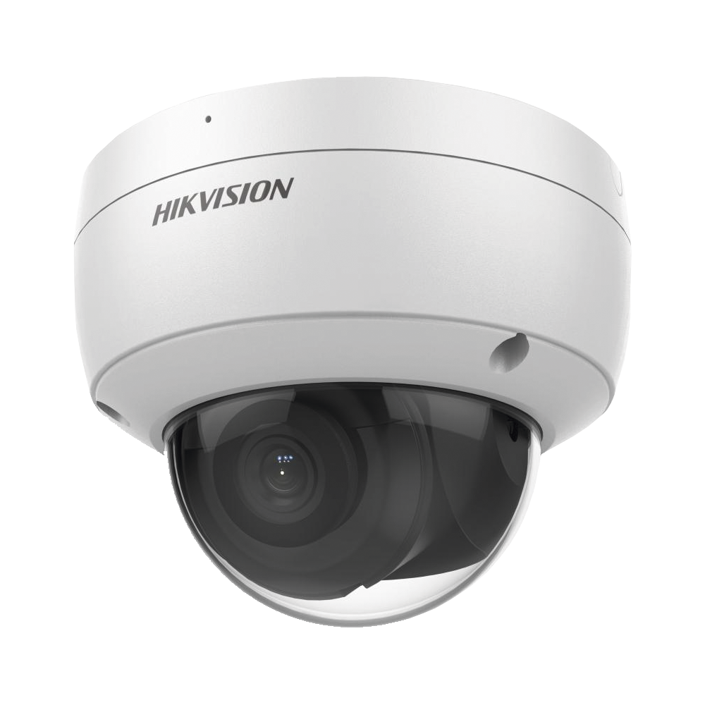 Domo IP 8 Megapixel (4K)/ Lente 2.8 mm / 30 mts IR EXIR / Exterior IP67 / IK10 / WDR 120 dB / PoE / Videoanaliticos (Filtro de Falsas Alarmas) / Ultra Baja Iluminación / Micrófono Interconstruido