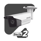 Bala IP 4 Megapixel / Lente 4 mm / 80 mts IR EXIR / Exterior IP67 / WDR 120 dB / PoE / Videoanaliticos (Filtro de Falsas Alarmas) / Ultra Baja Iluminación / Onvif