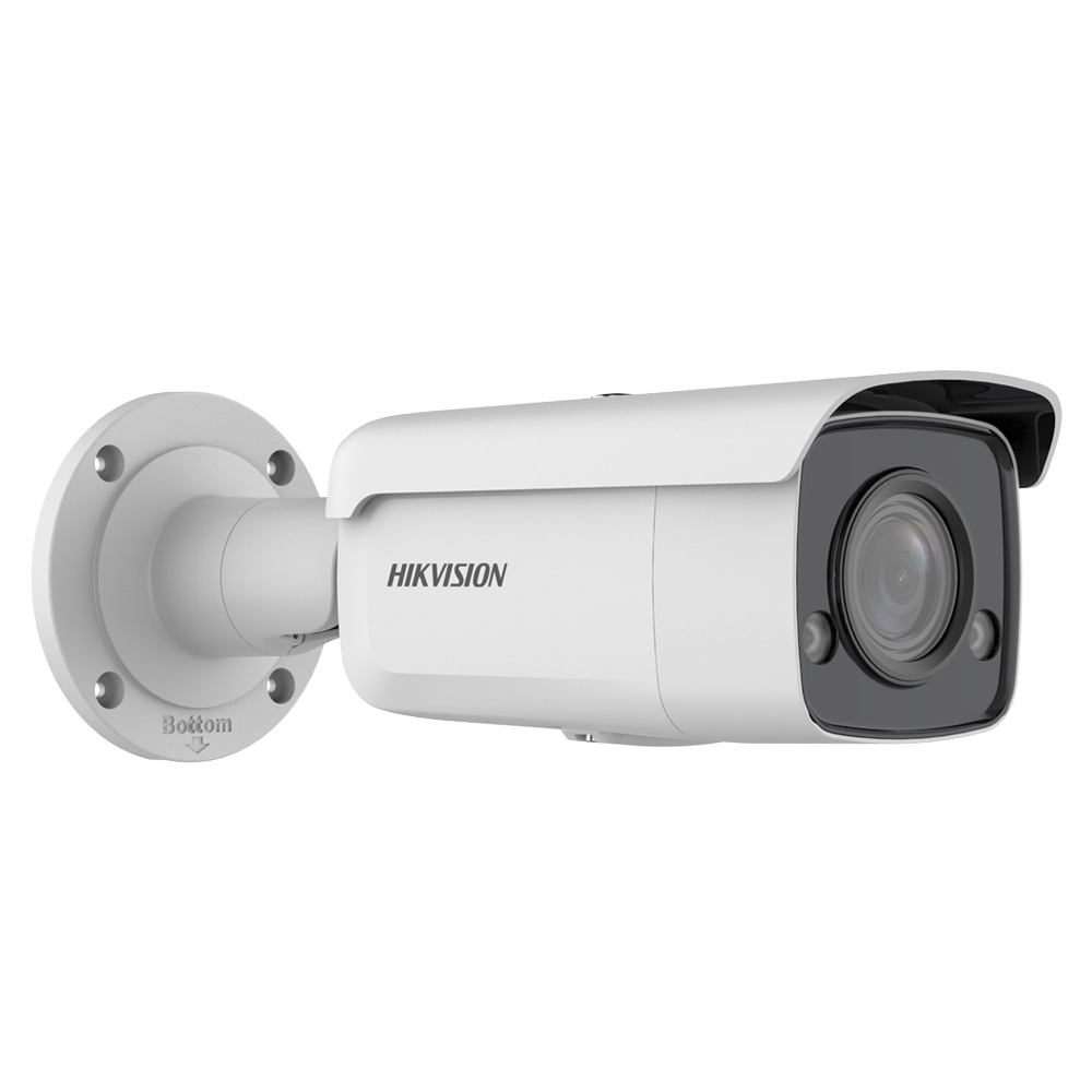Bala IP 4 Megapixel / Imagen a Color 24/7 / PoE / Lente 4 mm / Luz Blanca 60 mts / Exterior IP67 / WDR 130 dB / Captura Facial  / Videoanaliticos (Filtro de Falsas Alarmas)