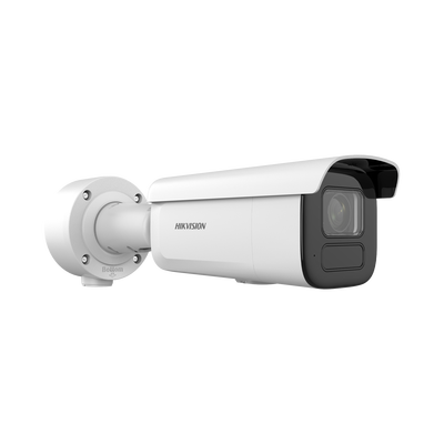 Bala IP 4 Megapixel / Lente Mot. 2.7 a 13.5 mm / 60 mts IR EXIR / Exterior IP67 / IK10 / WDR 120 dB / PoE + / AcuSense /