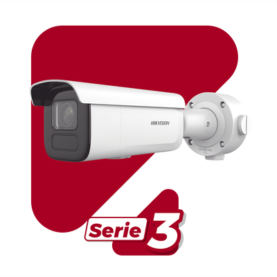 Bala IP 6 Megapixel / Lente Mot. 2.7 a 13.5 mm / 60 mts IR EXIR / Exterior IP67 / IK10 / WDR 120 dB / PoE + / AcuSense /