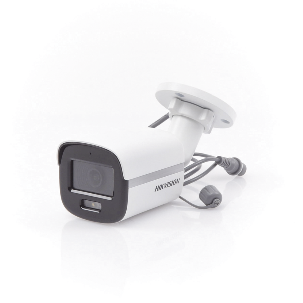 Bala TURBOHD 2 Megapixel (1080p) / Imagen a color 24/7 / Lente 2.8 mm / METAL / Luz Blanca 20 mts / Exterior IP67 / TVI-AHD-CVI-CVBS / dWDR
