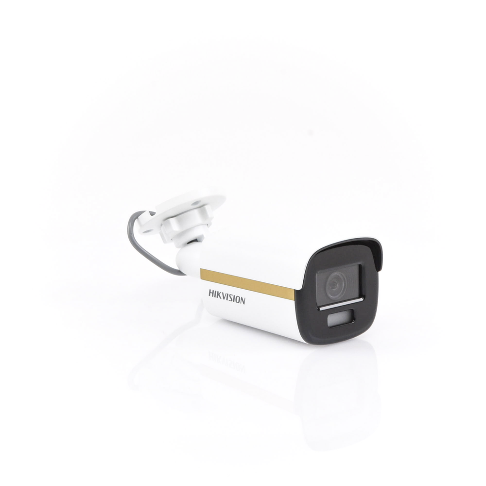 Bala TURBOHD 4K/ Imagen a color 24/7 / Lente 3.6 mm / METAL / Luz Blanca 40 mts / Exterior IP67 /  WDR 130 dB