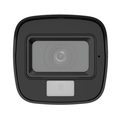 Bala TurboHD 2 Megapíxeles Híbrida B/N - Color VU / IR 25 MTS / Lente 2.8 mm / Luz Blanca 20 mts / Exterior IP67 / Micro