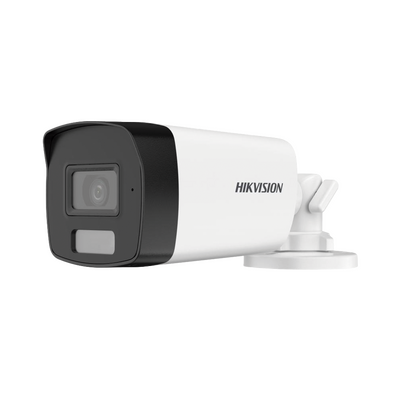 Bala TurboHD 2 Megapíxeles Híbrida B/N - Color VU / IR 40 mts / Lente 2.8 mm / Luz Blanca 40 mts / Exterior IP67 / Micró