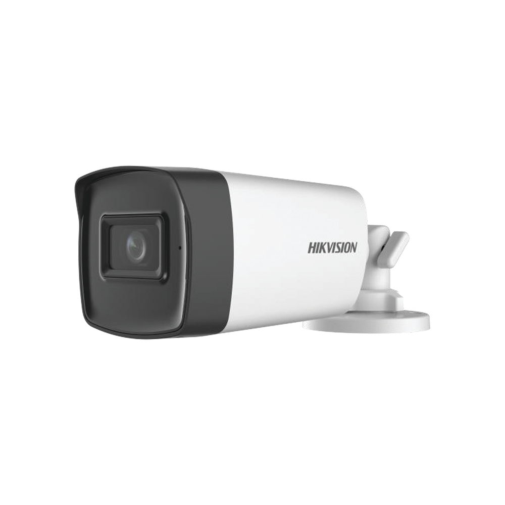 AUDIO POR COAXITRON Bala TURBOHD 5 Megapixeles / Lente 2.8 mm / Exterior IP67 / 40 mts IR EXIR / dWDR / 4 Tecnologías
