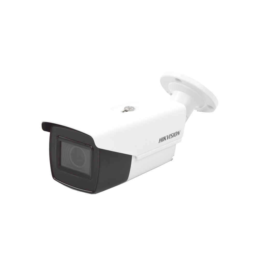Bala TURBOHD 4K (8 Megapixeles) / Lente Mot. 2.7 a 13.5 mm / IR EXIR Inteligente 80 mts / Exterior IP67 / Soporta 12 VCD & 24 VCA / dWDR