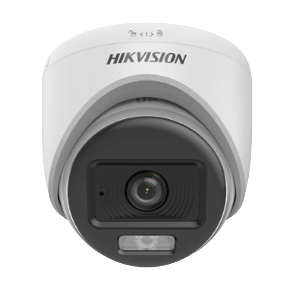 2 MP Turret / Hybrid B/W - Color VU / IR 20 MTS / 2.8 mm Lens / White Light 20 mts