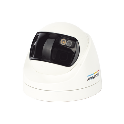 [ColorVu] Turret TURBOHD 3K (5 Megapixel) / Micrófono Integrado / Lente 2.8 mm / Imagen a Color 24/7 / 20 mts Luz Blanca