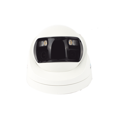 [ColorVu] Turret TURBOHD 3K (5 Megapixel) / Micrófono Integrado / Lente 2.8 mm / Imagen a Color 24/7 / 20 mts Luz Blanca