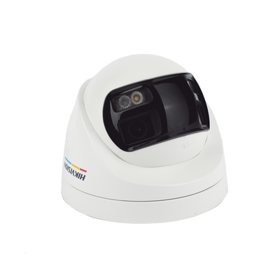 [ColorVu] Turret TURBOHD 3K (5 Megapixel) / Micrófono Integrado / Lente 2.8 mm / Imagen a Color 24/7 / 20 mts Luz Blanca
