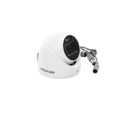 Cámara LUZ DUAL (IR + LUZ BLANCA) / Domo TurboHD 2 Megapixel (1080p) / Luz Blanca 20 mts / Gran Angular 106° / Lente 2.8