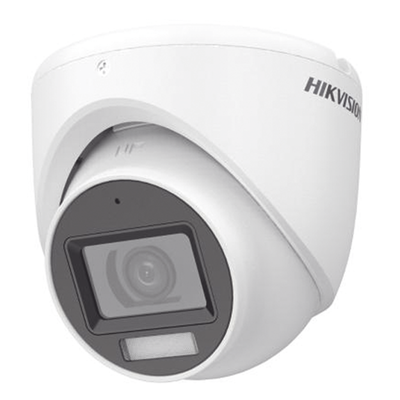Cámara LUZ DUAL (IR + LUZ BLANCA) / Domo TurboHD 2 Megapixel (1080p) / Luz Blanca 20 mts / Gran Angular 106° / Lente 2.8