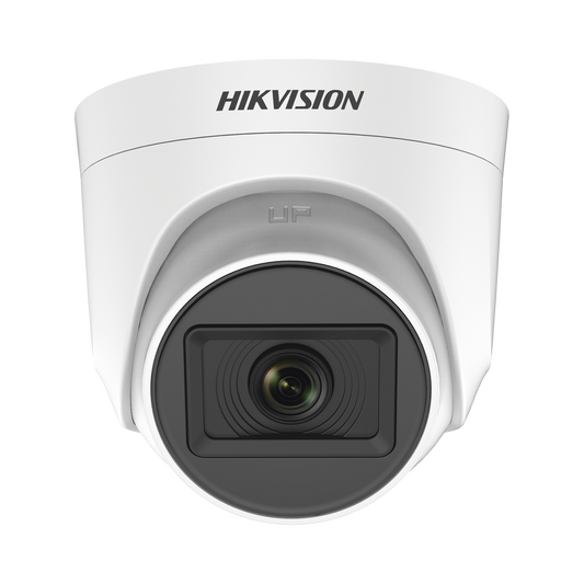 Turret TURBOHD 5 Megapixel / Gran Angular 85° / Lente 2.8 mm / 4 Tecnologías (TVI / AHD / CVI /CVBS) / 20 mts IR EXIR / Exterior IP67 / dWDR
