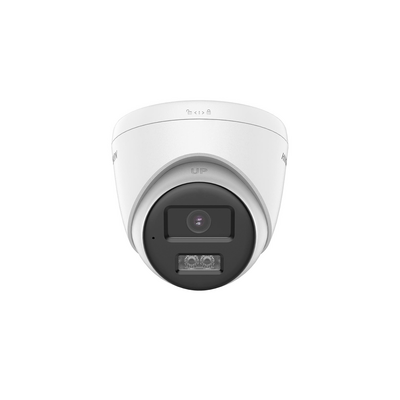 [Audio Bidireccional + Dual Light + ColorVu] Turret TURBOHD 3K / Lente 2.8 mm / 40 mts IR EXIR + 40 mts Luz Blanca / Mic