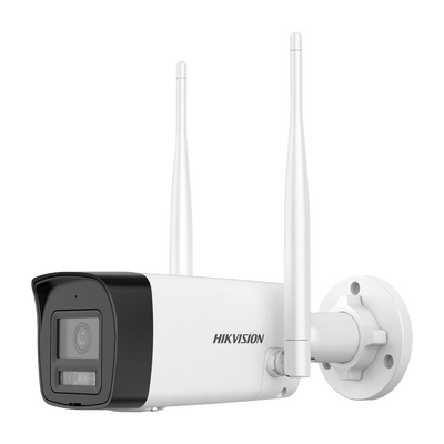 Bala IP 4 Megapixel / Lente 2.8 mm / 30 mts IR / Exterior IP66 / Wi-Fi / WDR 120 dB / H.265 / Micrófono y Bocina Interco