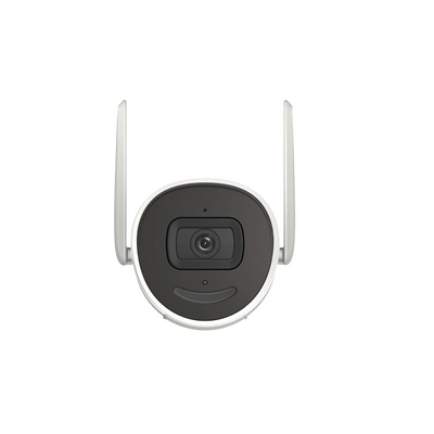 Bala IP 2 Megapixel / Lente 2.8 mm / 30 mts IR / Exterior IP66 / Wi-Fi / WDR 120 dB / H.265 / Micrófono y Bocina Interco