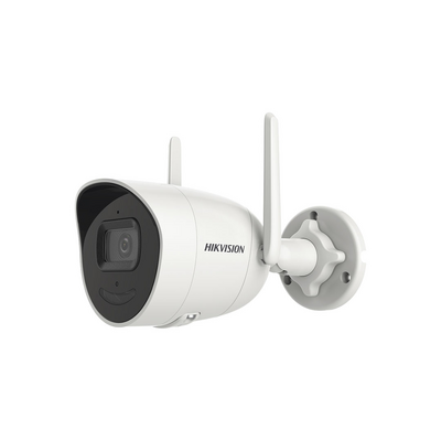 Bala IP 4 Megapixel / Lente 2.8 mm / 30 mts IR / Exterior IP66 / Wi-Fi / WDR 120 dB / H.265 / Micrófono y Bocina Interco