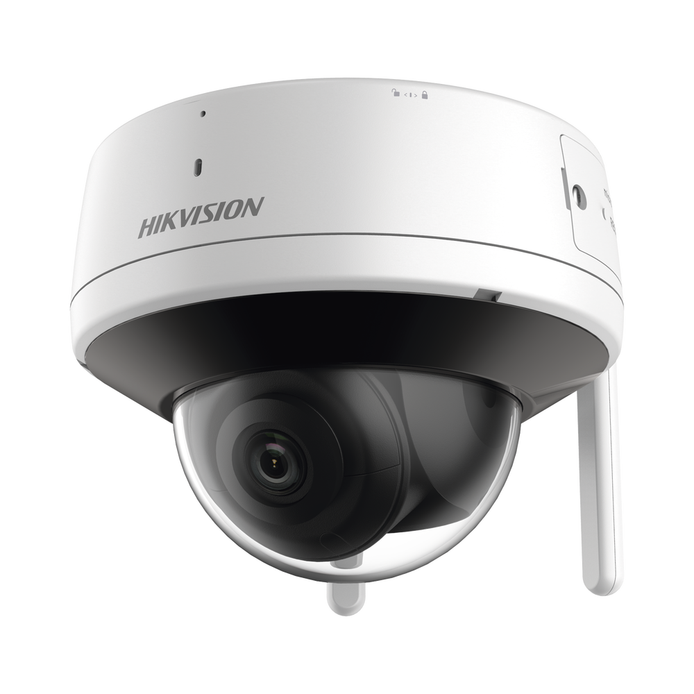 Domo IP 2 Megapixel / Lente 2.8 mm / 30 mts IR / Exterior IP66 / Wi-Fi / WDR 120 dB / Soporta Micro SD / H.265+ / Micrófono y Bocina Interconstruido
