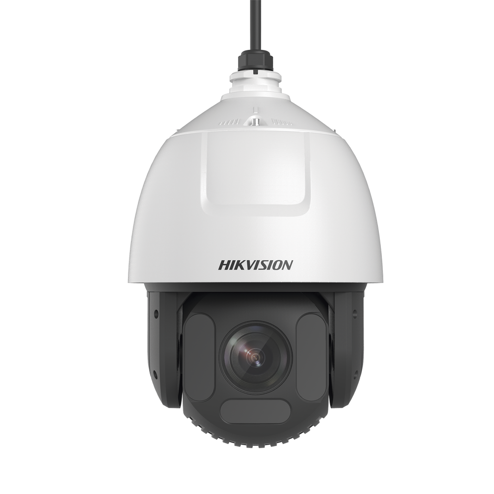 Domo PTZ IP 4 Megapixel / 45X Zoom / 300 mts IR / AutoSeguimiento / WDR 120 dB / EIS / Deep Learning / Exterior IP66 / Rapid Focus / Hi-PoE / MicroSD