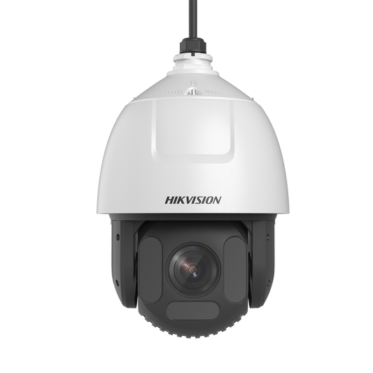 Domo PTZ IP 4 Megapixel / 45X Zoom / 300 mts IR / AutoSeguimiento / WDR 120 dB / EIS / Deep Learning / Exterior IP66 / Rapid Focus / Hi-PoE / MicroSD