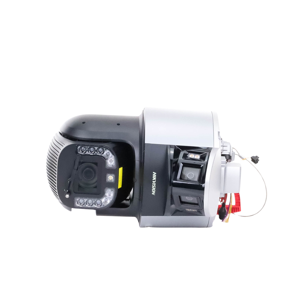 [TandemVu] Domo PTZ IP 4 Megapixel con Cámara Panoramica 180º de 6 Megapixel / 42X Zoom / 300 mts IR y 30 mts Luz Blanca / IP67 / IK10  / Autoseguimiento / Wiper / Deep learning / Entrada-Salida de Audio y Alarma / Ultra Baja Iluminació
