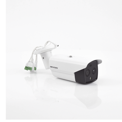 Bala IP Dual / Térmica 6.2 mm (160 x 120) / Óptico 8 mm (4 Megapixel) / DETECCIÓN DE PERSONAS 183 m /40 mts IR / Micro S