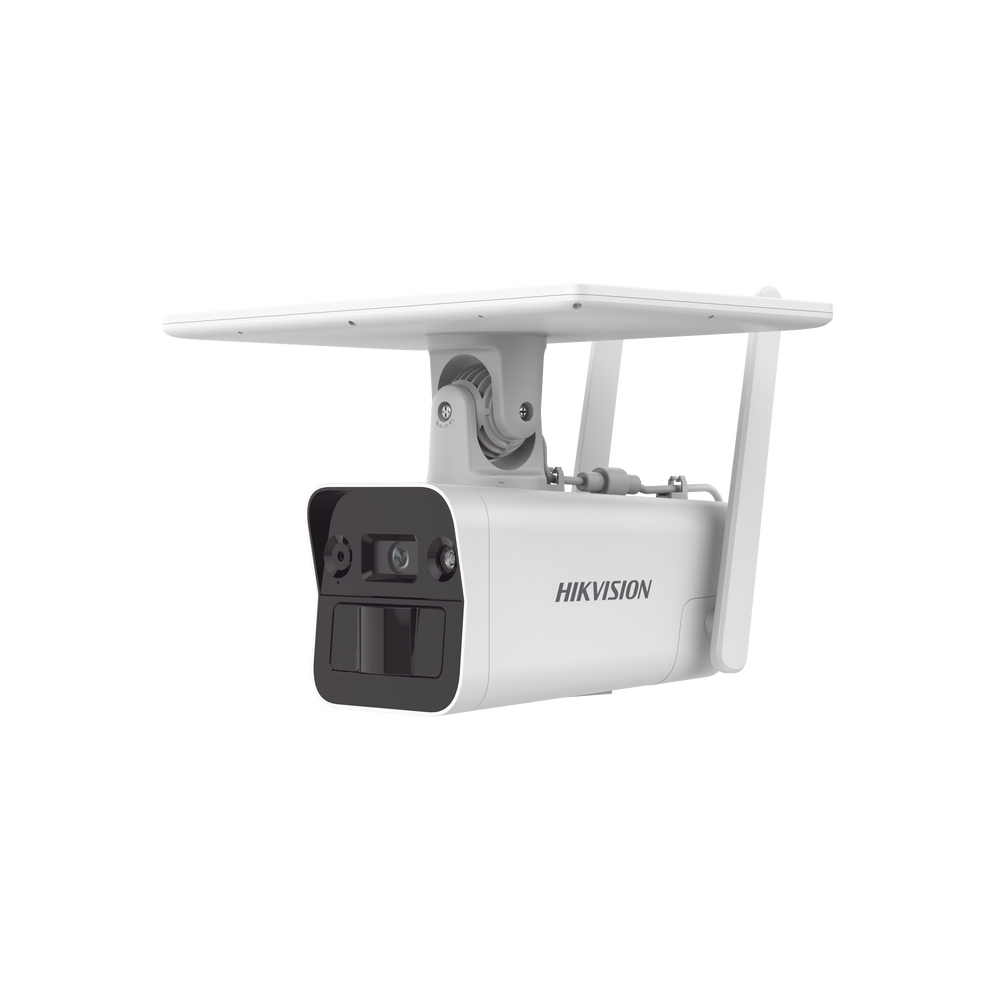 Kit Solar IP All in One / Cámara Bala 4 Megapixel / Lente 4mm / Panel Solar / Batería de Respaldo de Litio 10Ah (Hasta 11 Días) / Conexión 4G / Accesorios de Instalación / Kit Solar